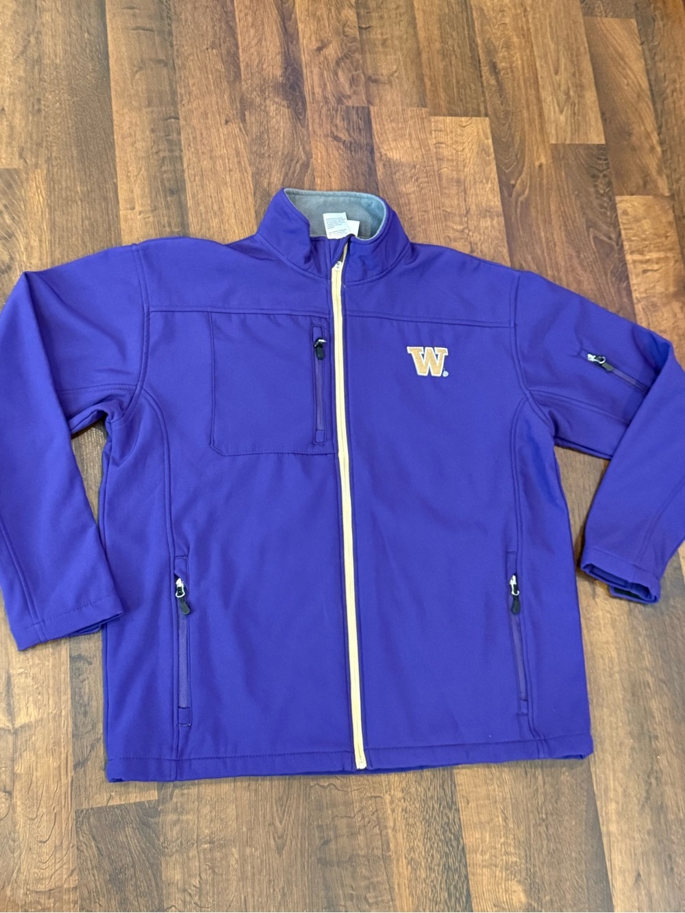 UW Washington Huskies zip up men’s jacket size XL